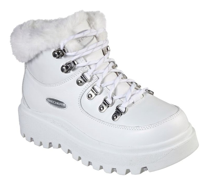 Skechers Shindigs - Lookin' Cool - Womens Boots White [AU-JY0251]